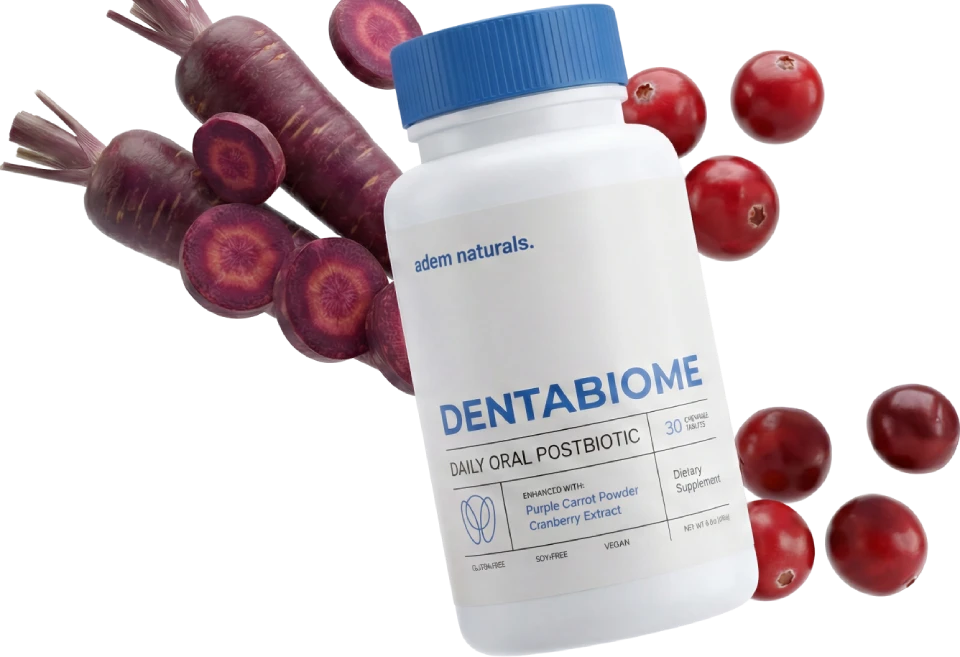 DentaBiome Oral Health Supplement Bottle